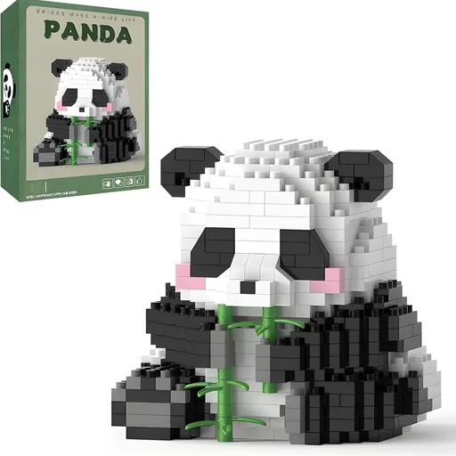 Finger Rock Creator Panda Bamboo Building Set