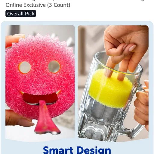 Scrub Mommy Kitchen Sponges