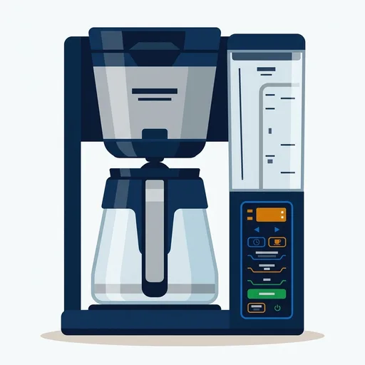 Ninja Fresh Brew Coffee Maker, 12 Cup Glass Carafe, Stainless Steel, CE251