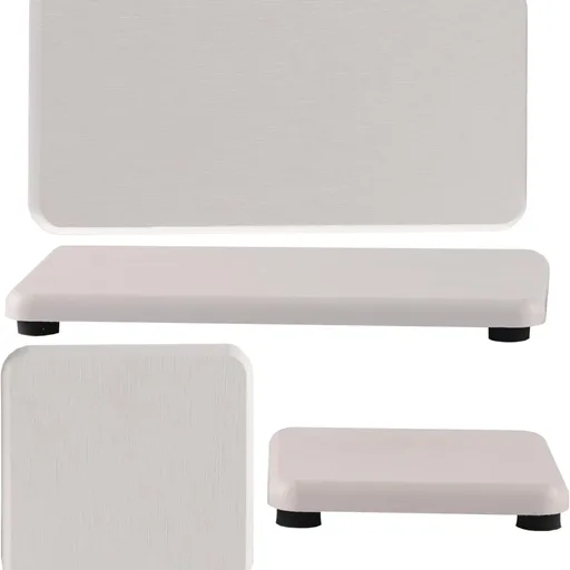NiuYichee Set of 4 Water Absorbent Diatomite Coasters, Diatomaceous Earth Kitchen Soap Dish, Bathroom Trays, Water Absorbing Stone Used for Hand Soaps & Plants & Toiletries in The Modern Home