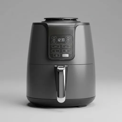 Ninja Air Fryer, 4 QT Capacity, 4 in 1 Roast, Crisp, Reheats and Dehydrates, Dishwasher Safe Parts, 105 F to 400 F, 1550 Watt, Grey, 1 Count