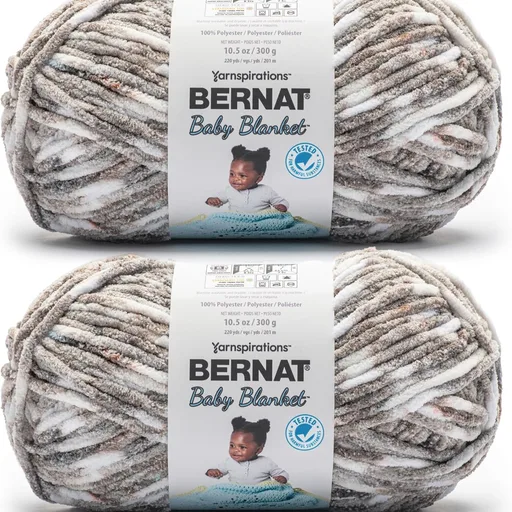Bernat Baby Blanket Driftwood Dreams Yarn - 1 Pack