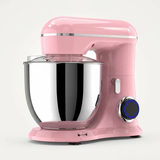 CEBORY 3-IN-1 Electric Stand Mixer, 6.5QT Bowl 660W 10-Speed Kitchen Mixer, Household Food Mixers include Dough Hook, Beater and Whisk, Bread Cake Mixer for Baking and Most Home Cooks, Pink
