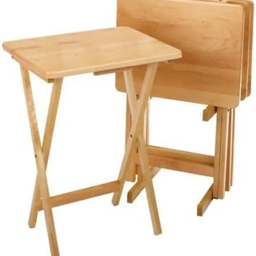 Wooden Alex Snack Table Set