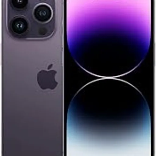Amazon RenewediPhone 14 Pro, 128GB, Deep Purple - Unlocked (Renewed)