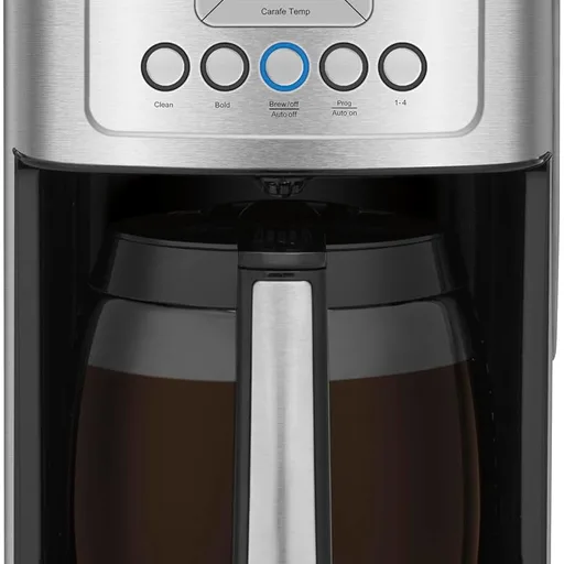 Cuisinart Coffee Maker, Programmable, Stainless Steel, 14-Cup Glass Carafe
