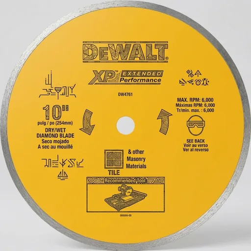 DEWALT DW4761 Diamond Blade