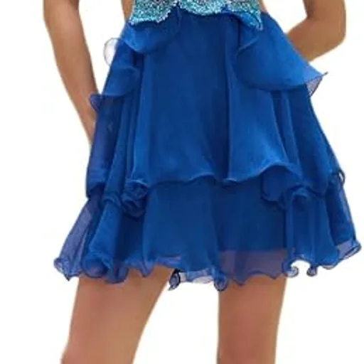 PATBO, Chiffon Carmen Lotus Mini Dress