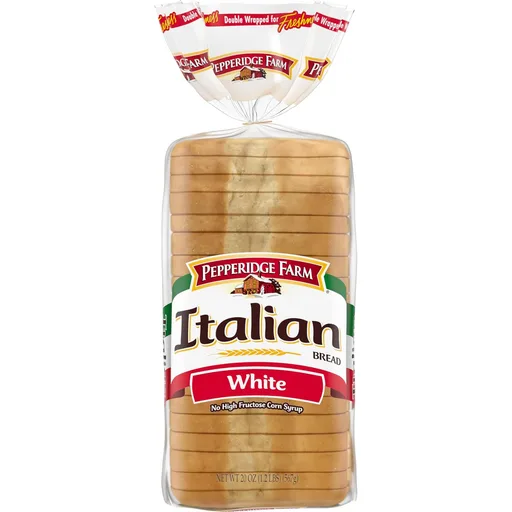 Pepperidge Farm Italian White Seedless Bread, 20 Ounce Bag