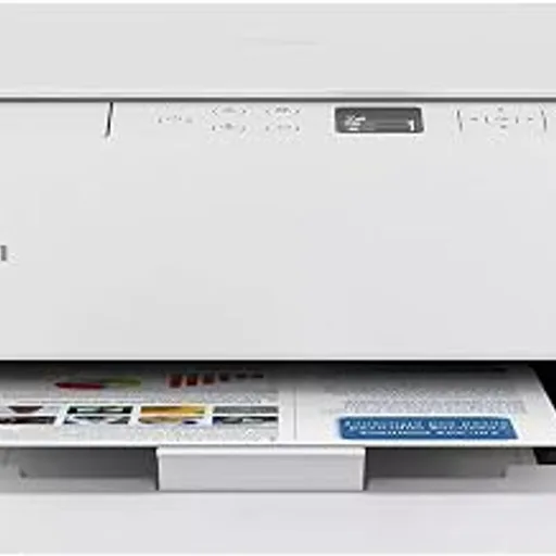 CanonPIXMA TS6520 Wireless Color Inkjet Printer, Duplex Printing, Copier/Scanner, 1.42" OLED Display, Compact, White