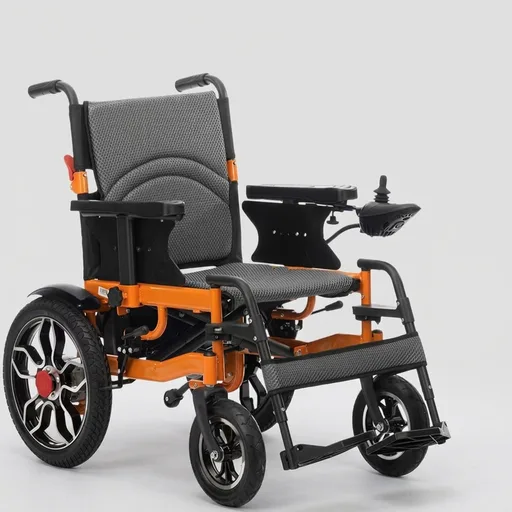 Electric Wheelchairs for Adults,Foldable All Terrain Power Wheelchair,25 Miles Long Range,20in Comfort Seat Electric Wheelchair,Portable Lightweight Motorized Wheelchairs for Seniors-Up to 330lbs