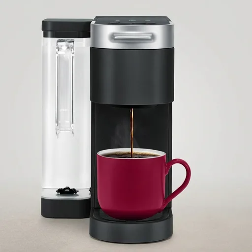 Keurig K-Supreme Single Serve K-Cup Pod Coffee Maker, MultiStream Technology, 4 Brew Sizes, 66oz Dual-Position Removable Reservoir, Black | MultiStream Technology, 4 Brew Sizes, Dual-Position Removable Reservoir
