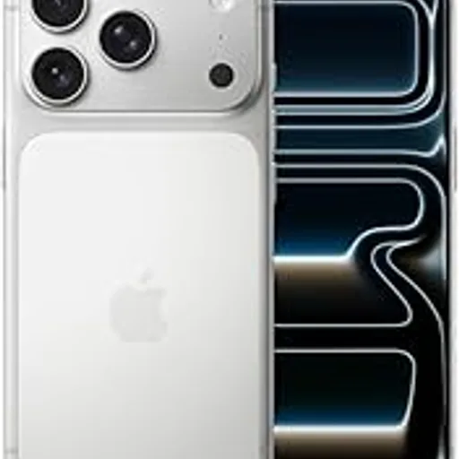 Amazon RenewediPhone 17 Pro, US Version, 256GB, eSIM, Silver- Unlocked (Renewed Premium)
