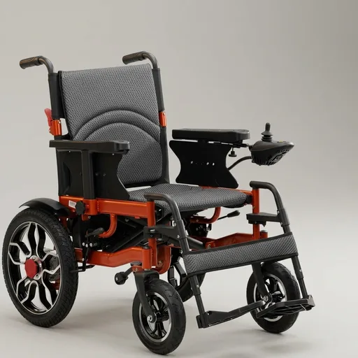 Electric Wheelchairs for Adults,Foldable All Terrain Power Wheelchair,25 Miles Long Range,20in Comfort Seat Electric Wheelchair,Portable Lightweight Motorized Wheelchairs for Seniors-Up to 330lbs