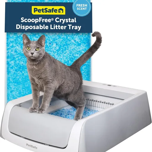 PetSafe ScoopFree Crystal Pro Legacy Self-Cleaning Litter Box