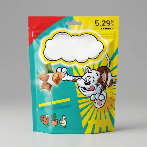 Temptations Cat Treat ShakeUps, Crunchy and Soft Cat Treats, Clucky Carnival, 5.29 oz. Pouch