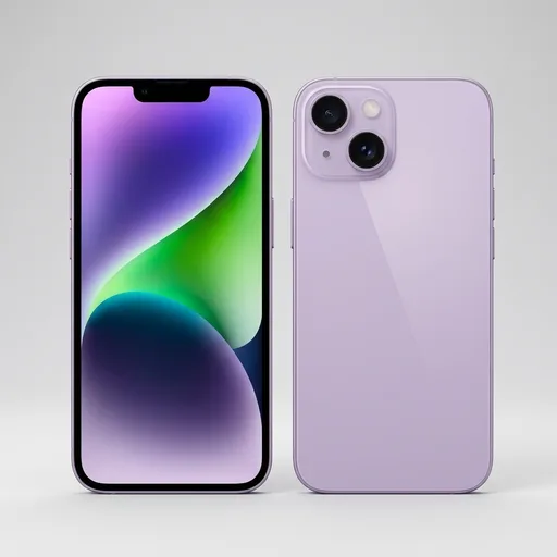 Apple iPhone 14, 256GB, Purple - Unlocked (Renewed)