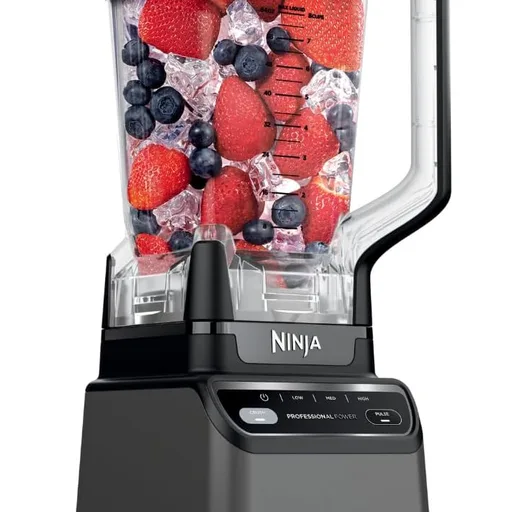 Ninja Professional Blender 2.0 | Smoothie Maker, Drink Mixer, Grinder, Ice Crusher | Total Crushing Technology, Auto-iQ Program, 1200W Power, XL 72-oz. Pitcher | Dark Grey | BR201AMZ