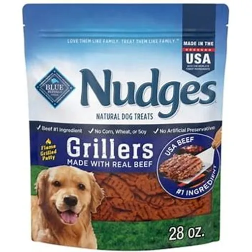 Nudges dog treats