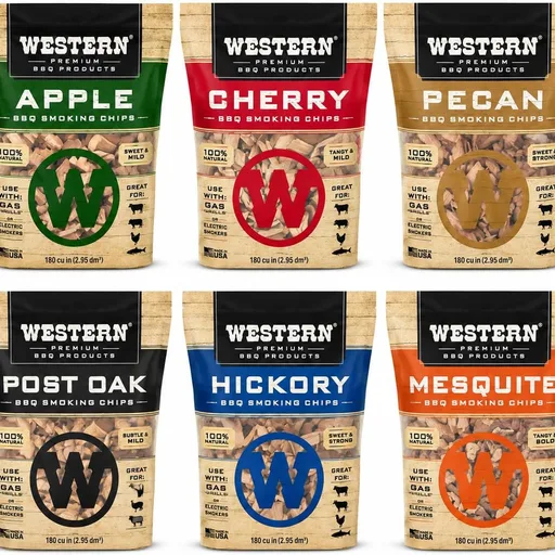 Western Wood Smoking Chip Variety Pack