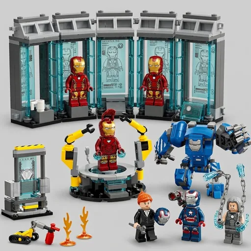 LEGO Marvel Iron Man’s Laboratory: Hall of Armor 76315