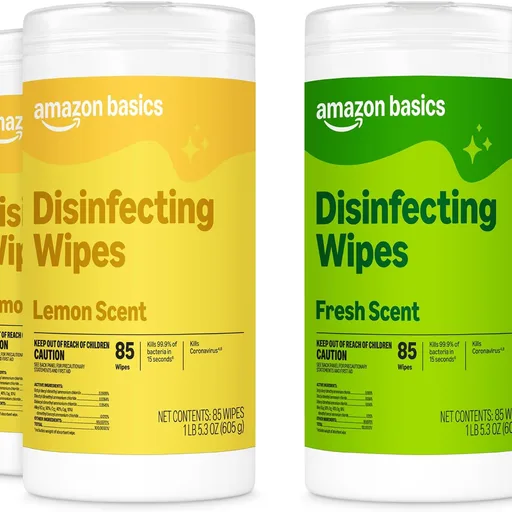 Amazon Basics Disinfecting Wipes