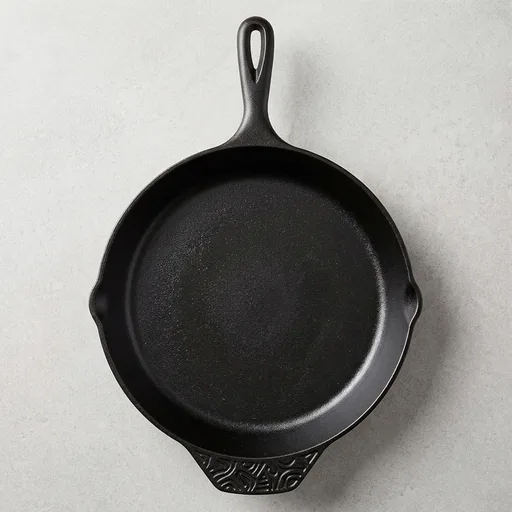 Lodge Pre-Seasoned Cast Iron Skillet, PFAS-Free, 12 Inches | Non-Toxic & Naturally Non-Stick Cast Iron Pan, Compatible with Oven, Stove, Grill & Campfire, Made