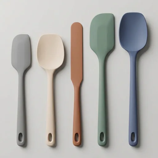 ChefAide Silicone Spatula Set