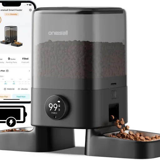 oneisall 2.4G Cordless Automatic Cat Feeder
