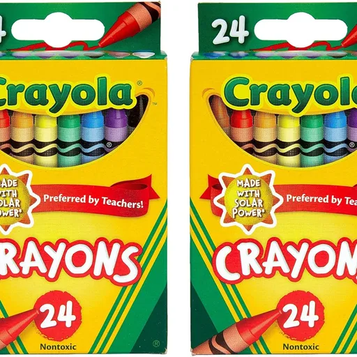 Crayola Crayons 24 ct (Pack of 2)