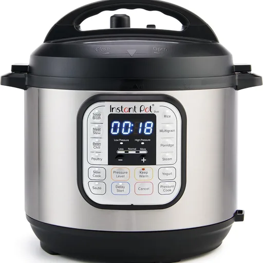 Instant Pot Duo 6 Qt 7-in-1 Electric Pressure Cooker, Stainless Steel