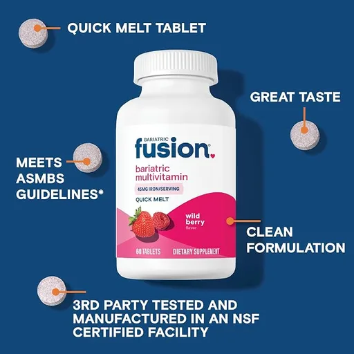 Bariatric Fusion Bariatric Multivitamin with Iron Quick Melt