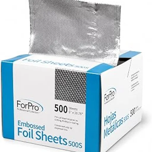 ForPro Professional Embossed Pop-Up Hair Foil Sheets