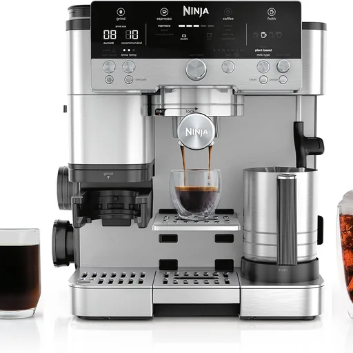 Ninja® Luxe Café Premier 3-in-1 Espresso Machine, Stainless Steel, ES601