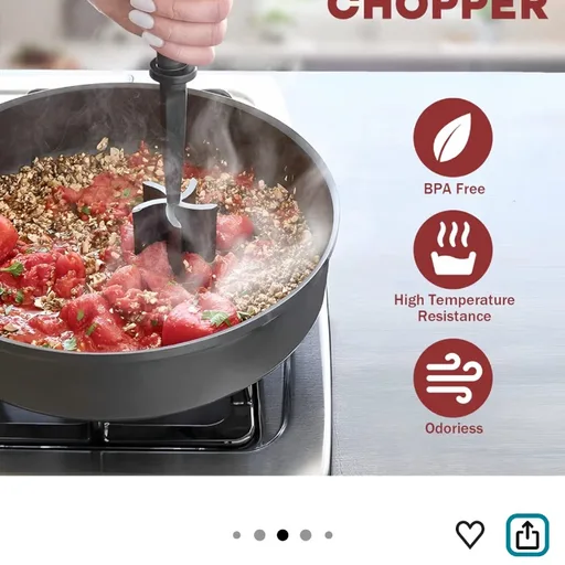PGYARD Meat Chopper Hamburger Grinder, Kitchen Smasher for Ground Beef