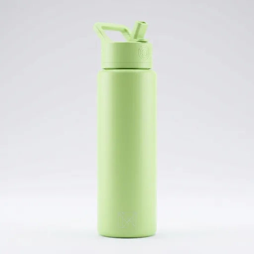 Simple Modern Summit Water Bottle with Straw Lid | Vacuum Insulated Stainless Steel | Leak Proof BPA-Free Cup for Travel, School, Sports | 30oz, Baja