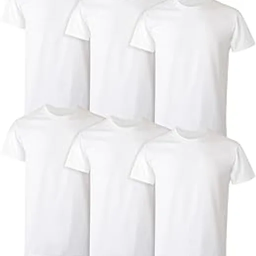 HanesMen's Undershirt Packs, Stay-Tucked Soft Cotton Undershirts, Best Undershirts for Men, White/Black/Asstd Multipacks