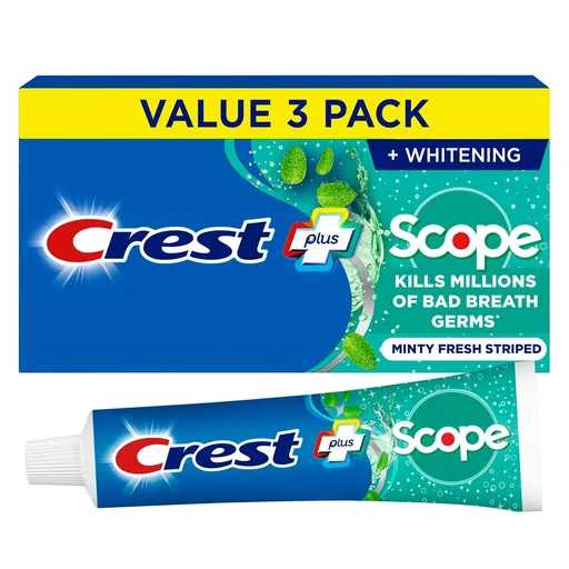 Crest + Scope Whitening Toothpaste