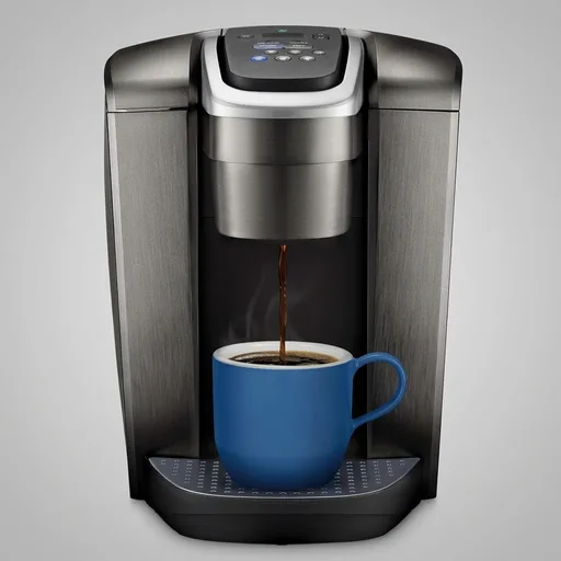 Keurig K-Elite Single Serve K-Cup Pod Coffee Maker, with Strength and Temperature Control, Iced Coffee Capability, 8 to 12oz Brew Size, Programmable, Brushed Slate