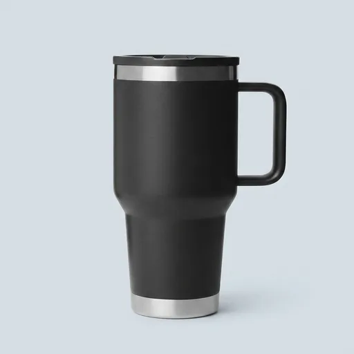 YETI Rambler 30 oz Travel Mug, Stainless Steel, Vacuum Insulated with Stronghold Lid