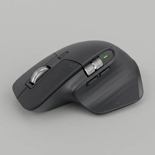 Logitech MX Master 3S Wireless Bluetooth Mouse, Ultra-Fast Scrolling 8K DPI