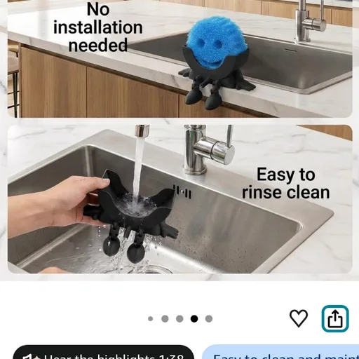 Creative Drainage Sponge Holder