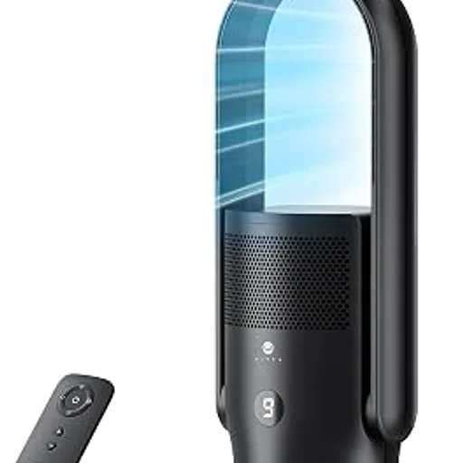 ULTTY Bladeless Tower Fan and Air Purifier Combo