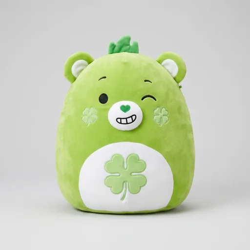 Squishmallows Care Bears Good Luck Bear