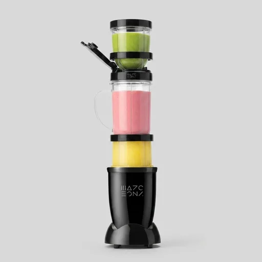 magic bullet Blender, Small, Black, 11 Piece Set