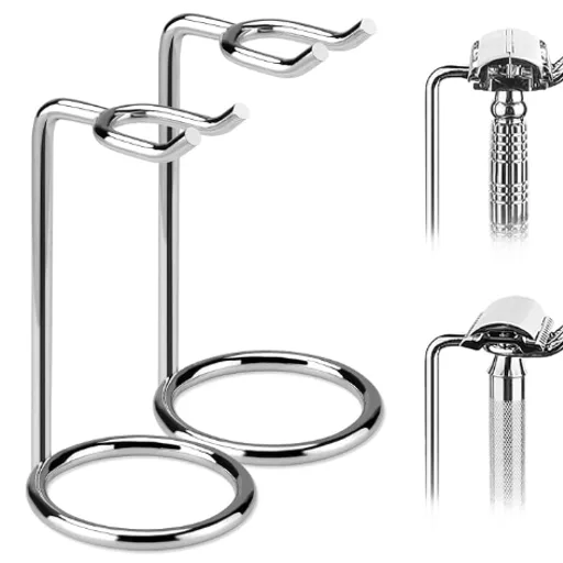 Linkidea Stainless Steel Safety Razor Stand