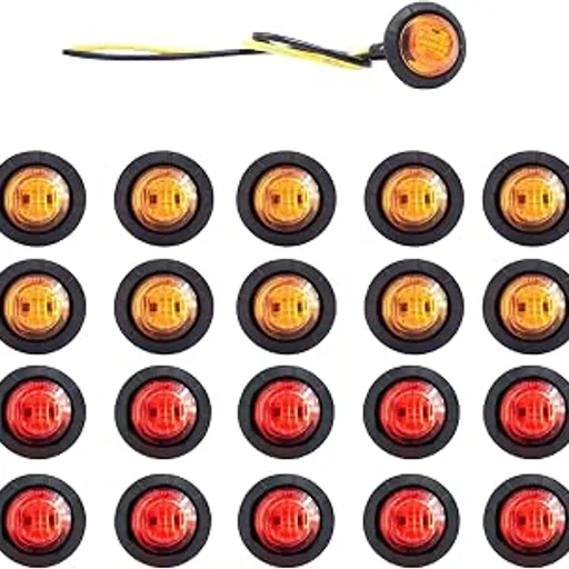 Round LED Marker Lights