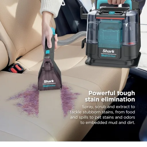 Shark StainStriker Portable Spot & Stain Cleaner, 2 Tools, PX221BRN