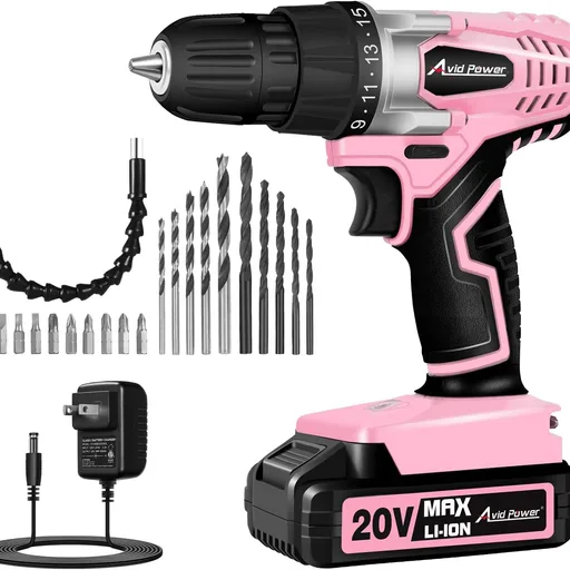 AVID POWER 20V Cordless Drill Set