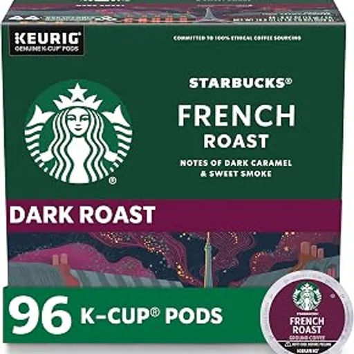 Starbucks French Roast K-Cup Coffee Pods